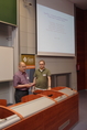 Boøivoj Melichar (session chair) and Michael Riley