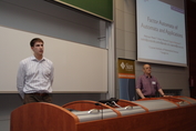 Eugene Weinstein and Boøivoj Melichar (session chair)