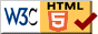 Valid HTML 5!